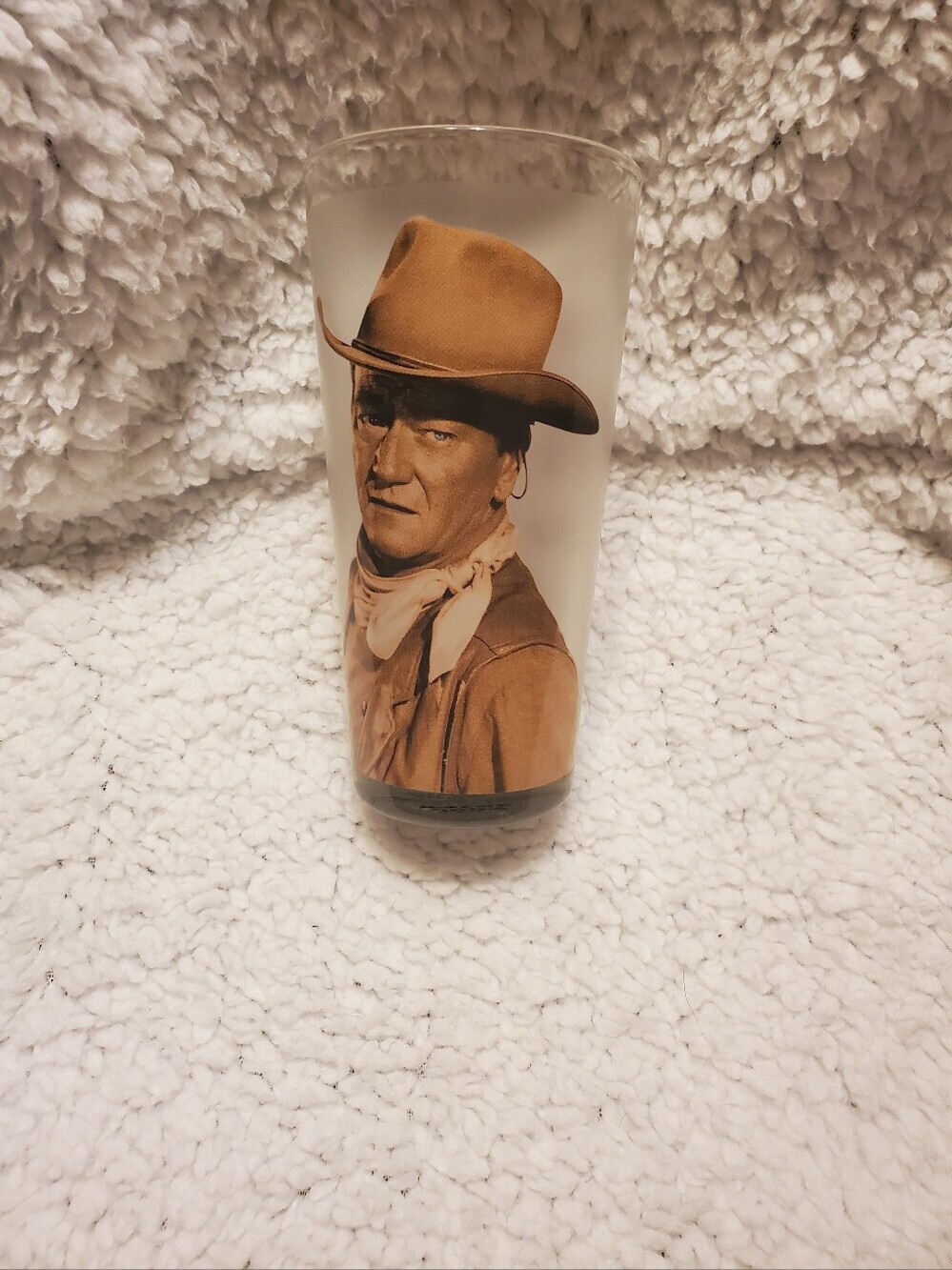 JOHN WAYNE Vandor JUICE GLASS Tall 5.5"